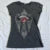 Y2k Grunge Cyber Goth Tee Skull Graphic Short Sleeve Crop Tops Japanese Kawaii 00s Retro Skater T-shirt