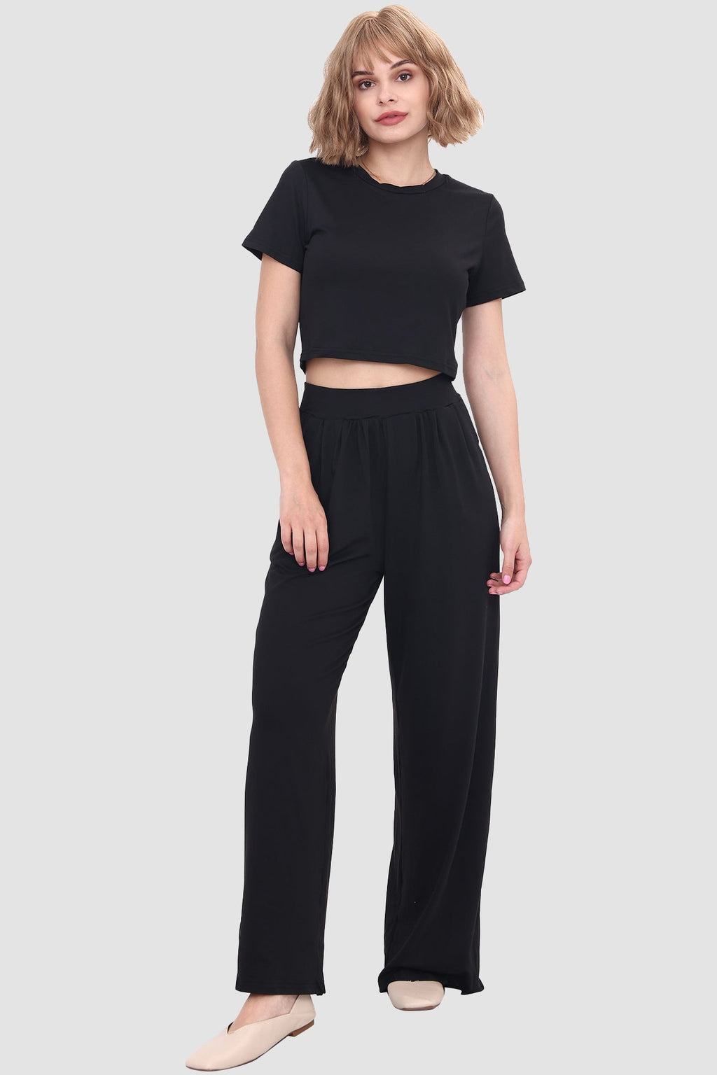 Short-sleeved T-shirt & Trousers Two-piece Set