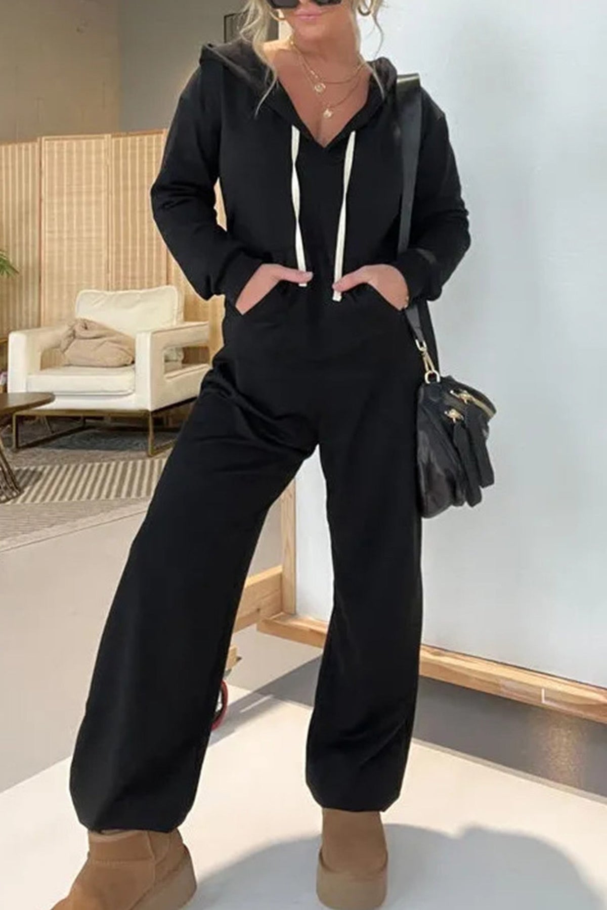 Hooded Jumpsuits