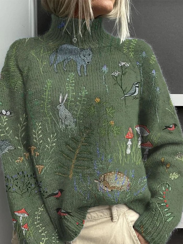 Edith – Warm and Turtleneck Sweater