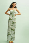 Satin Cami Maxi Dress