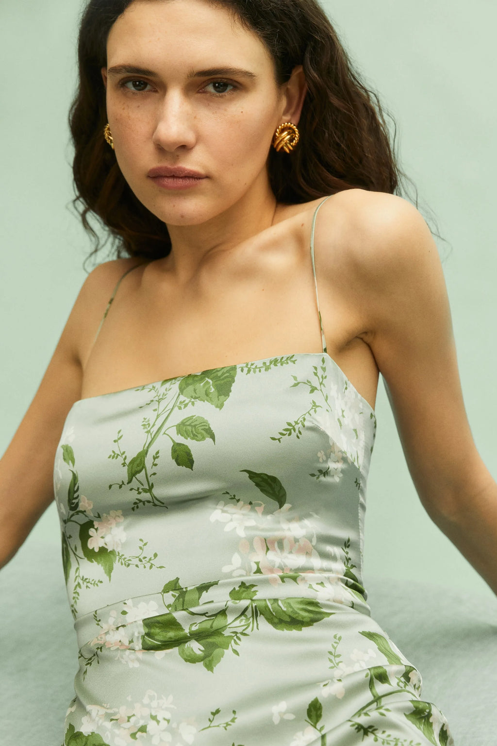 Satin Cami Maxi Dress