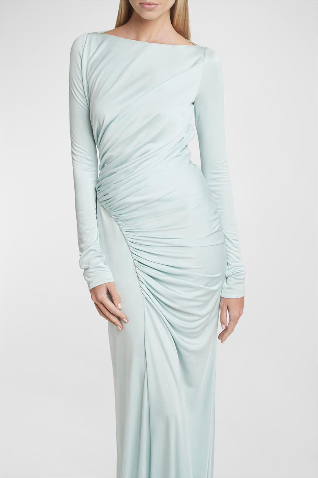 Knit Long Sleeve Maxi Dress