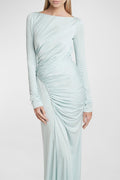 Knit Long Sleeve Maxi Dress