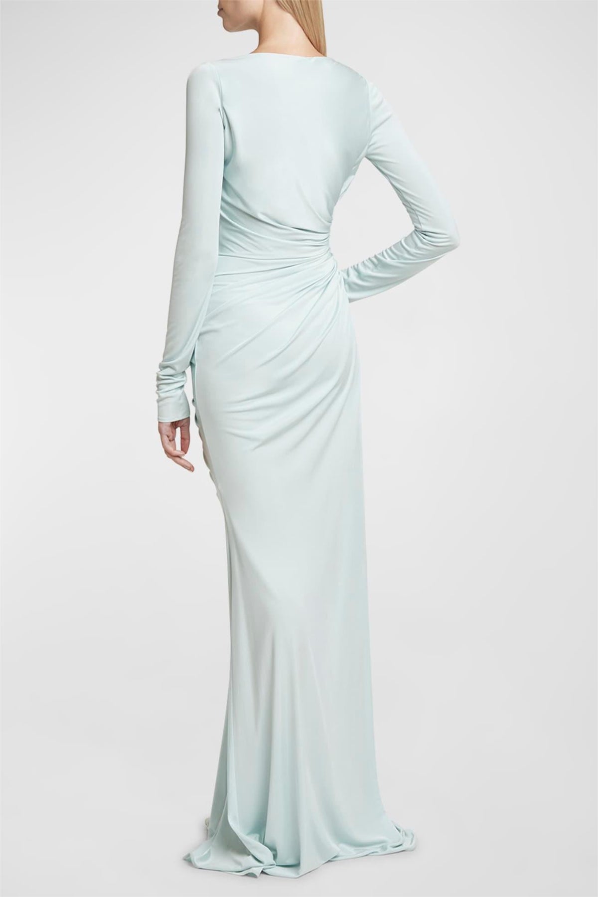 Knit Long Sleeve Maxi Dress