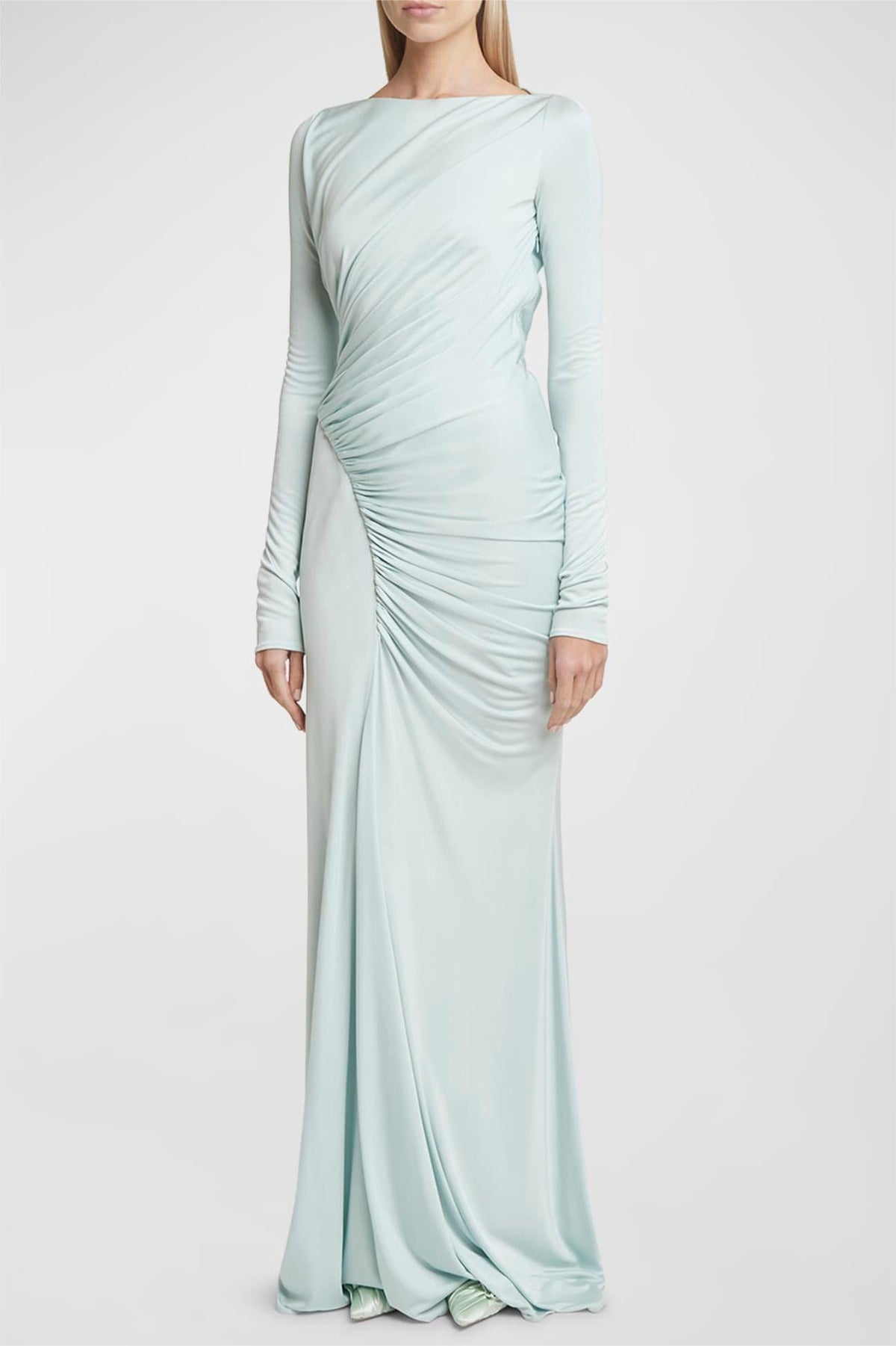 Knit Long Sleeve Maxi Dress