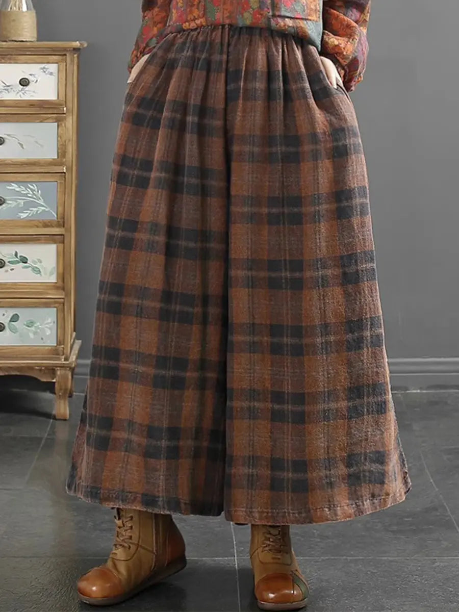 Linen Wide-leg Pants