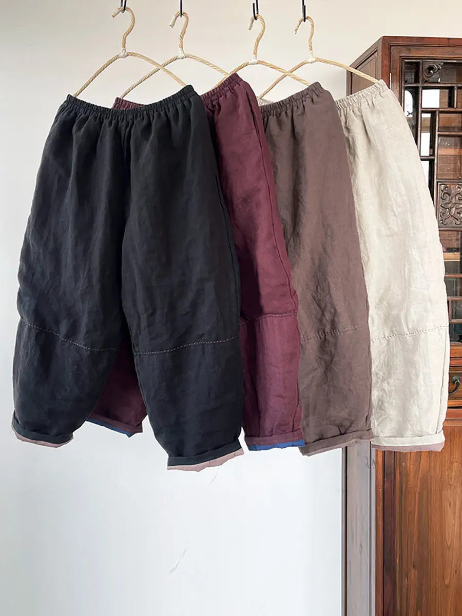 Linen Harem Pants