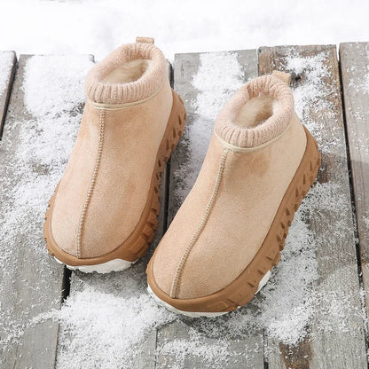 Knitted Cold-proof Warm Non-slip Thick-soled Snow Boot