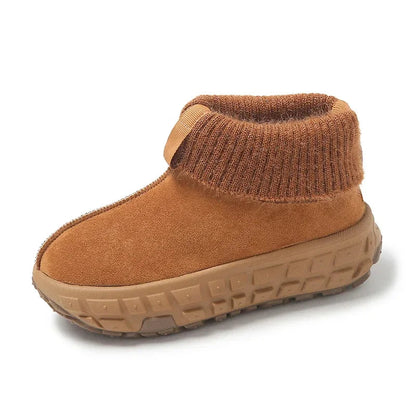 Knitted Cold-proof Warm Non-slip Thick-soled Snow Boot
