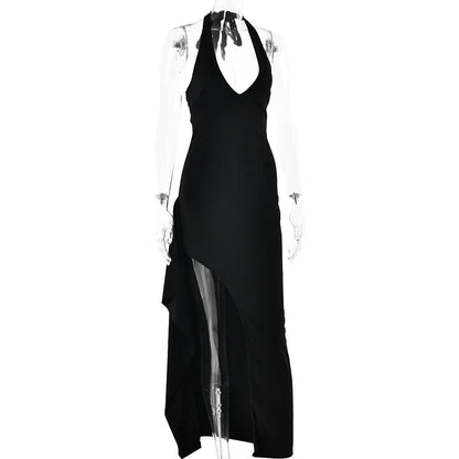 Split Korean Long Es Midi Dresses