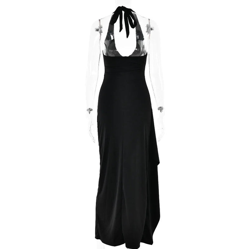 Split Korean Long Es Midi Dresses
