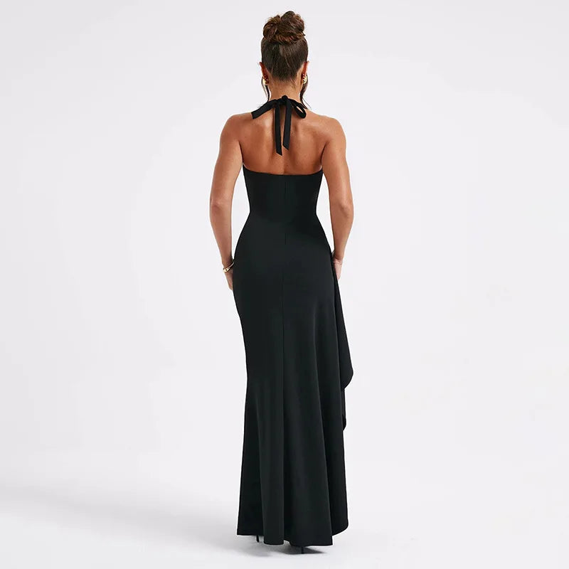 Split Korean Long Es Midi Dresses