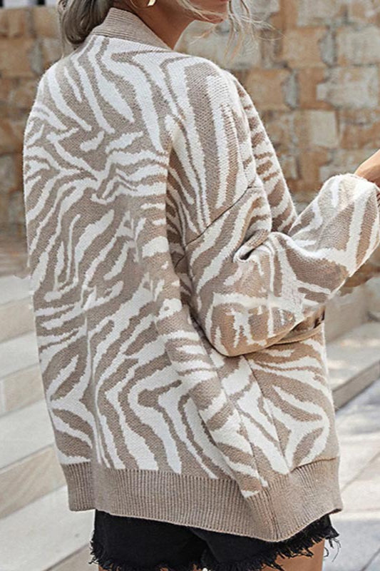 Knit Animal Style Cardigan