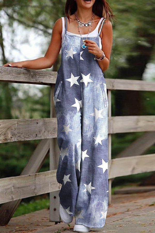 And Comfortable Suspender Jumpsuit