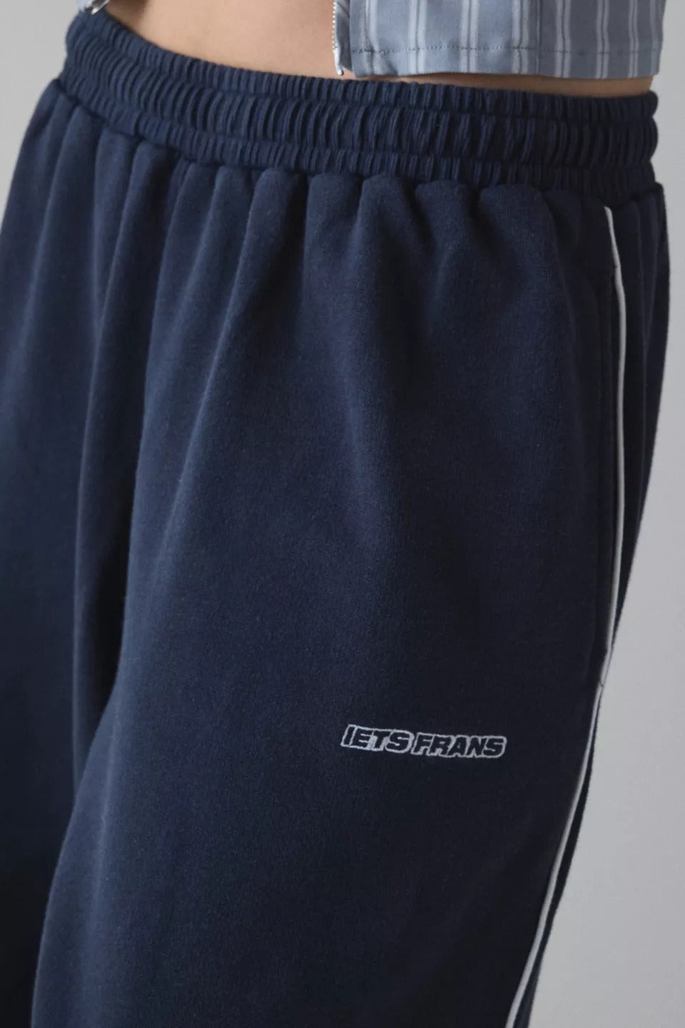 Elastic Waist Loose Fit Pants