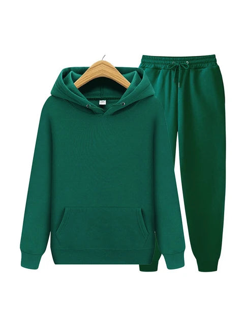 New ’s Wear Suit Sportswear Suit Color Pullover + Pants Suit Autumn and Winter Suit