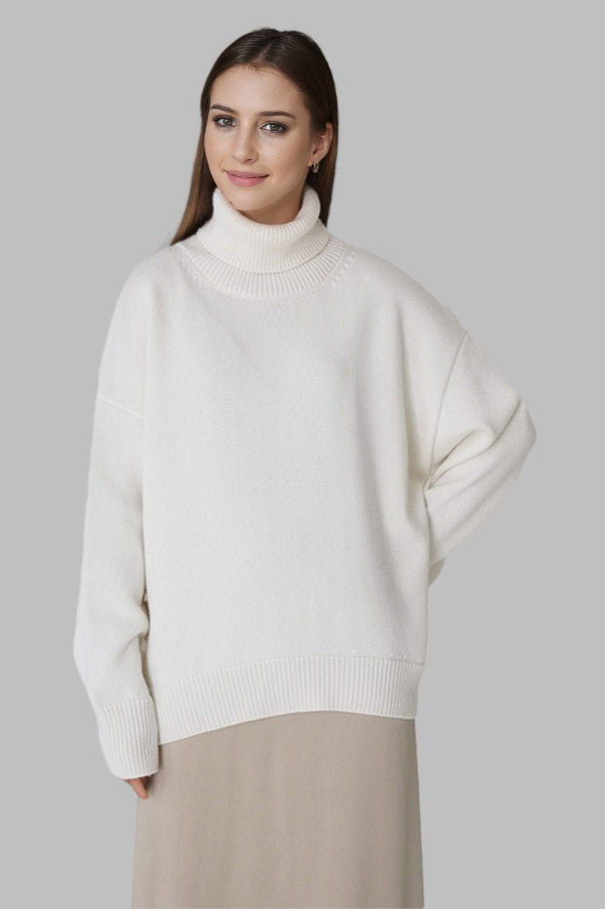 Versatile Turtleneck Euro Sweater