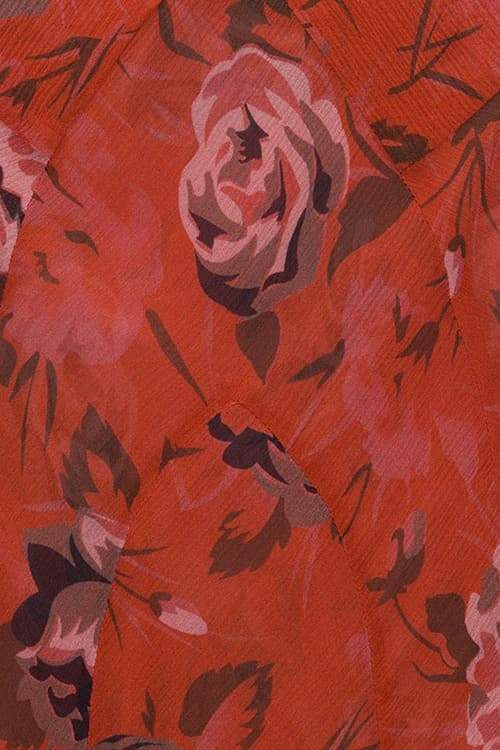 Alison Printed U-neck Maxi Dress