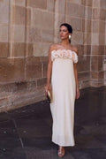 Alva Knit Strapless Maxi Dress