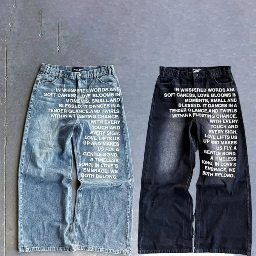 American Gothic Alphabet Relaxed Pant