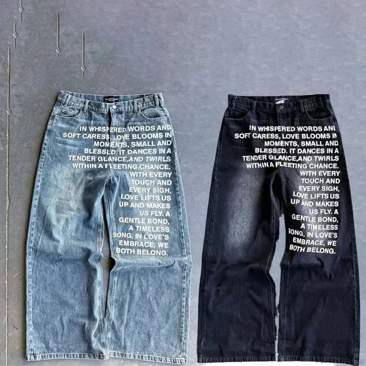 American Gothic Alphabet Relaxed Pant