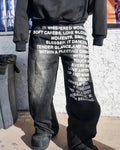 American Gothic Alphabet Relaxed Pant