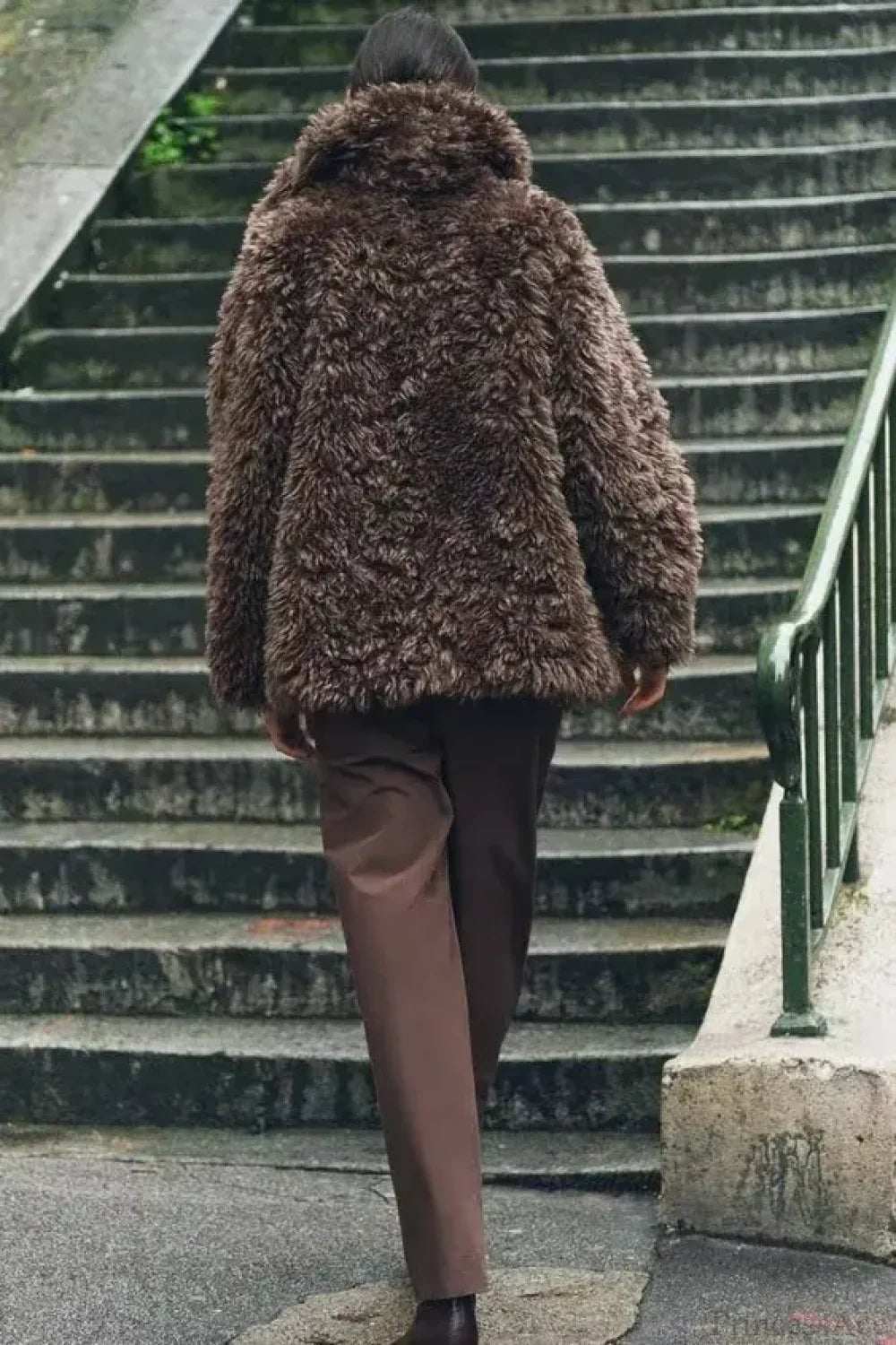 Artificial Fur Teddy Bear Short Coat Cardigan
