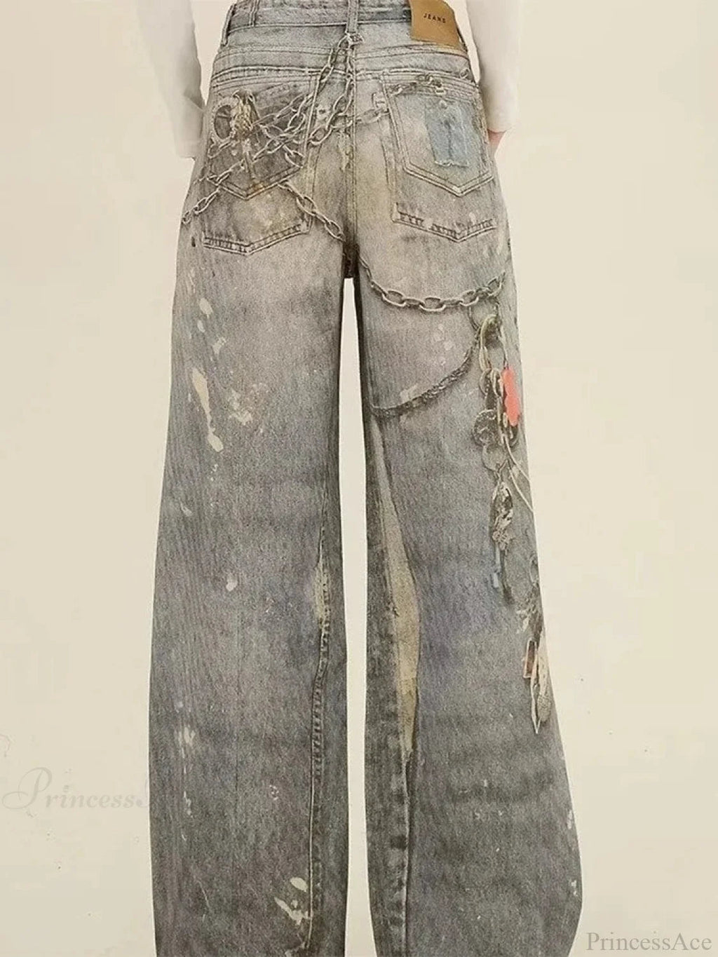 Azure Gothic Baggy Oversize Harajuku Pant