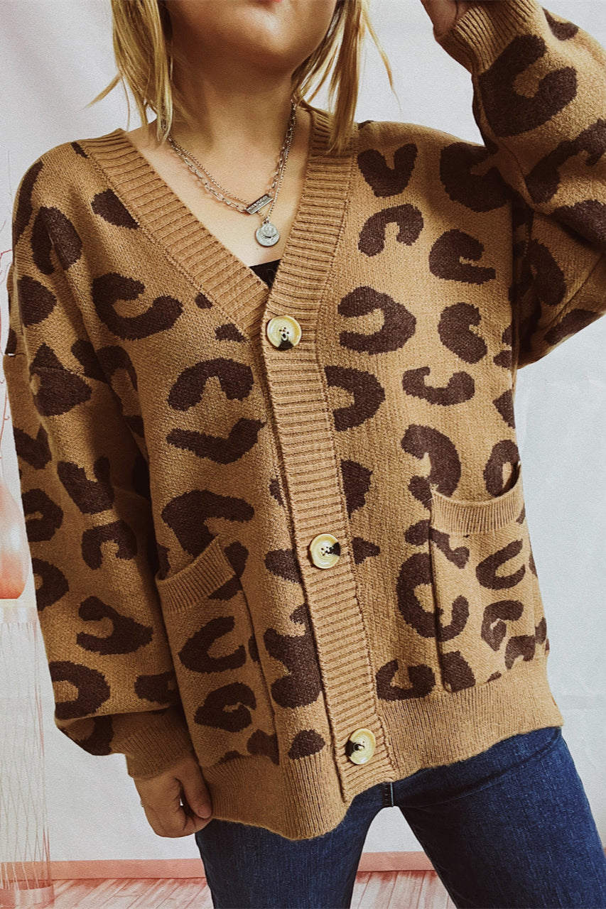 Leopard Long Sleeve Cardigan