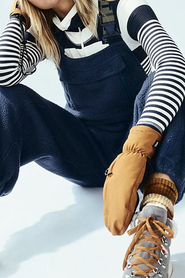 Outdoor Plush Color Warm Overalls
