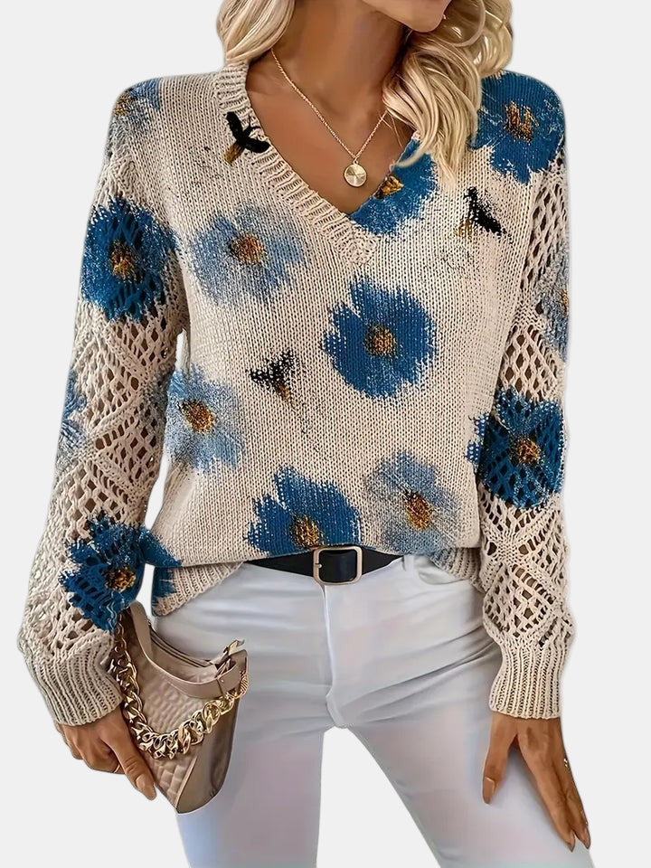 Yasmin - Blossom Knit Sweater
