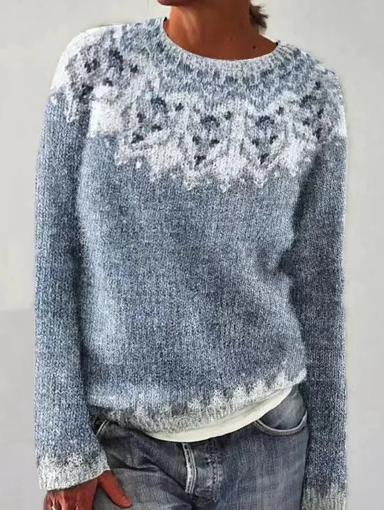 Ismena – Retro Knitted Sweater