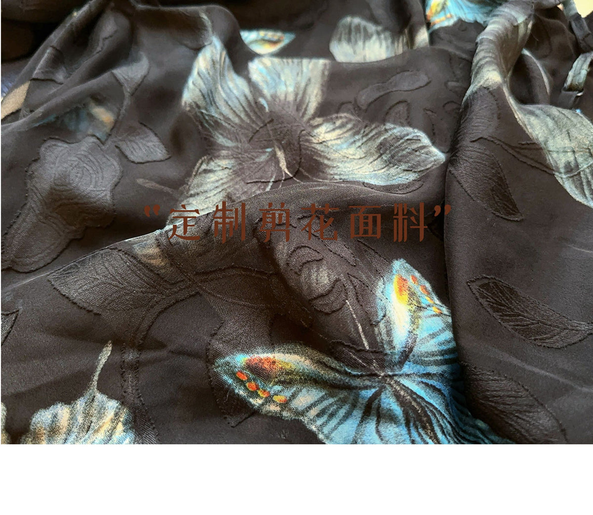 Butterfly Slip Dress No Cardigan