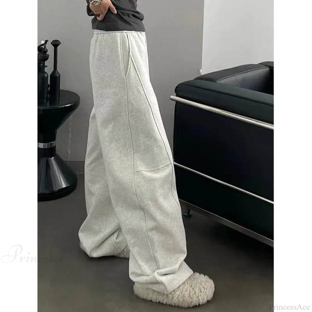 Basic Oversized Y2k Sweatpants Pants