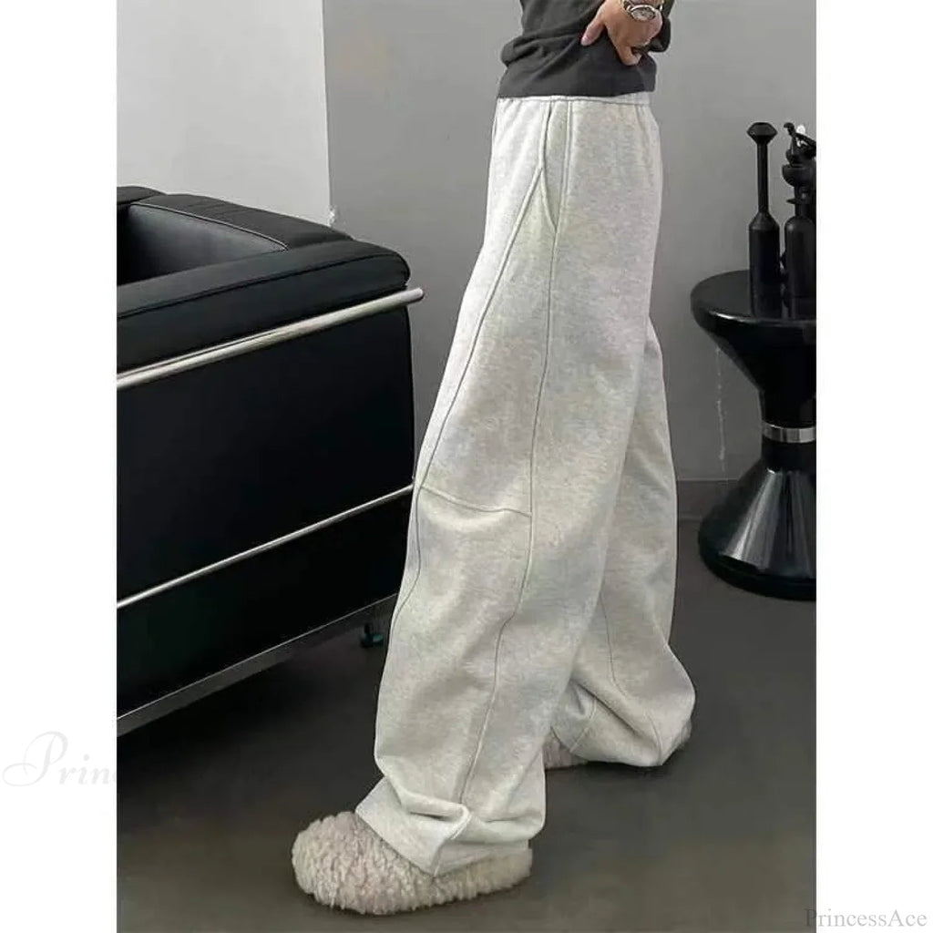 Basic Oversized Y2k Sweatpants Pants