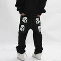 Bat Print Gothic Pant