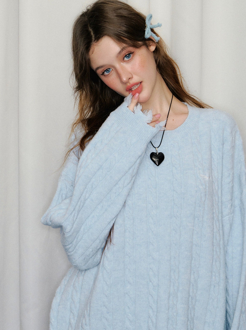 Autumn Color Sweater and Inner Vest Set
