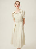 -inspired Silhouette Midi Dress