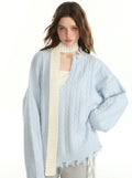 Autumn Color Sweater and Inner Vest Set