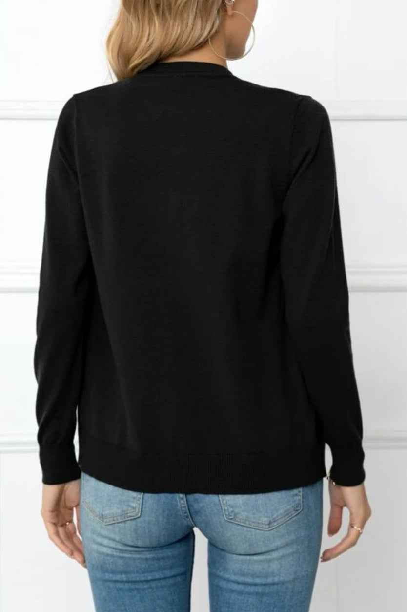 Color Knit Cardigan