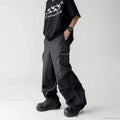 Black Baggy Cargo Pants