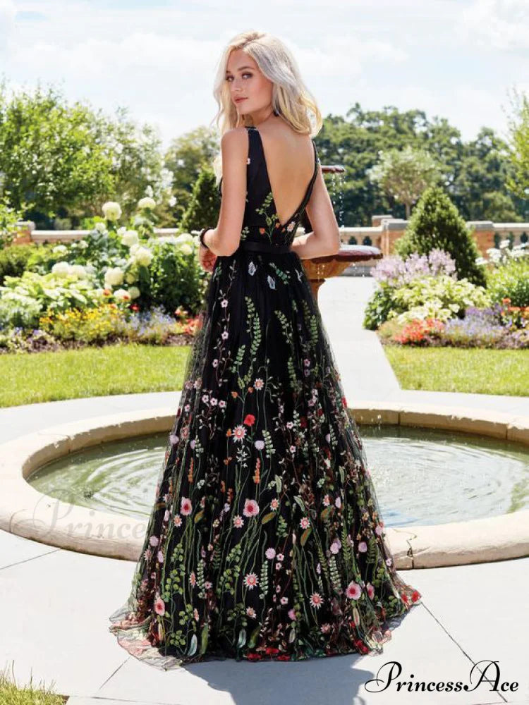 Bohemia V Neck Backless Maxi Dress