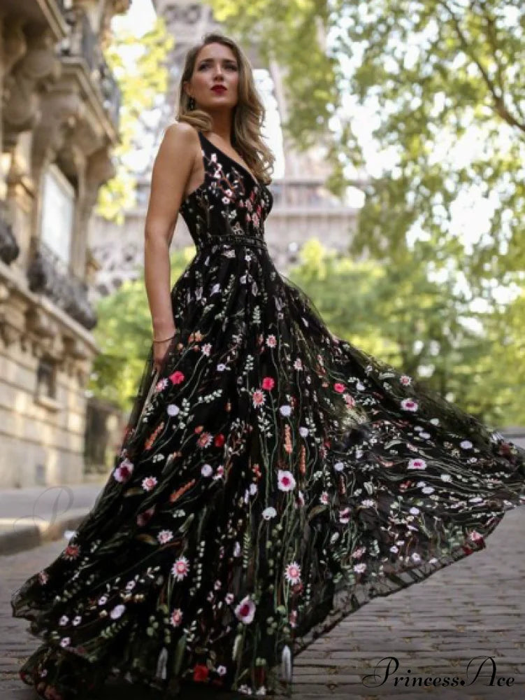 Bohemia V Neck Backless Maxi Dress