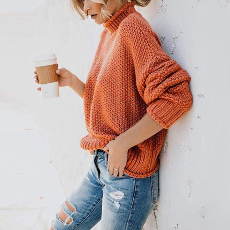 Knit Loose Pullover Sweater