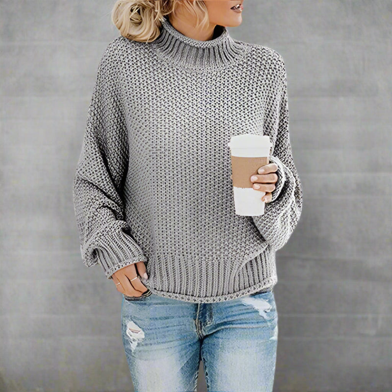 Knit Loose Pullover Sweater