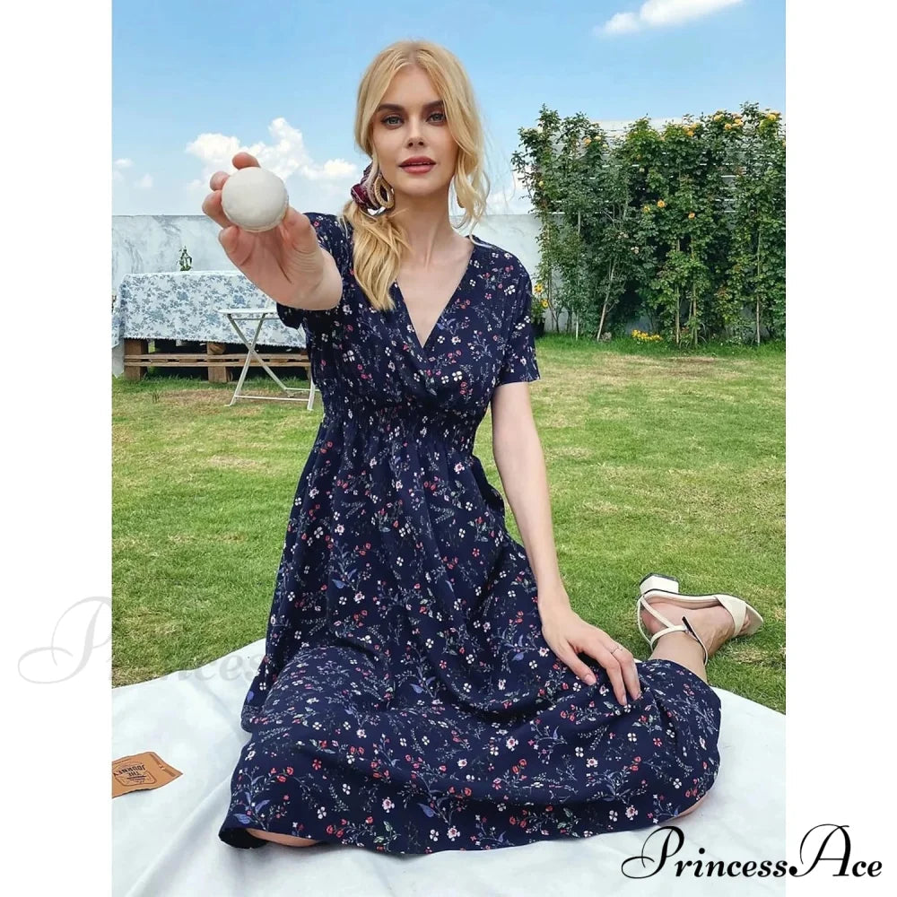 Loose Midi Dress for