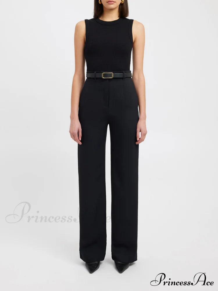 Business Straight Leg Dress Pants