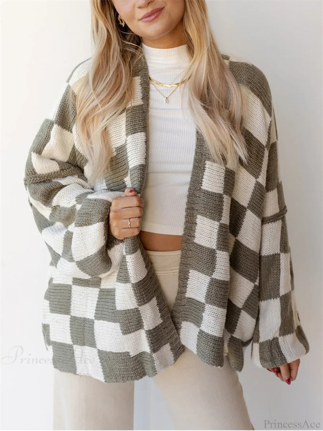 Button-down Sweater Cardigan