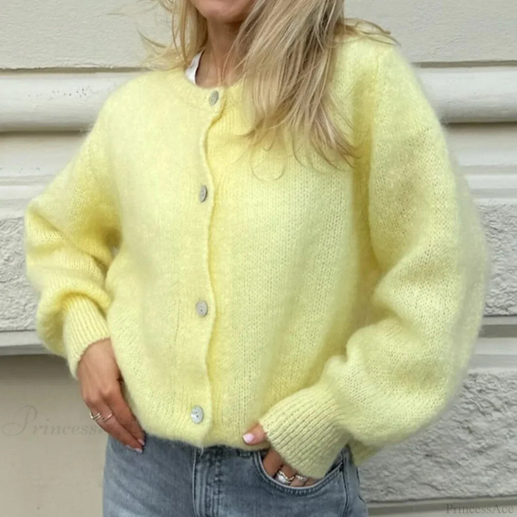 Button Up Lightweight Cardigan